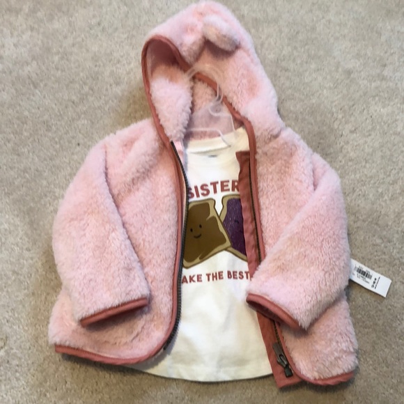 Old Navy • Baby coat and shirt - Picture 1 of 4